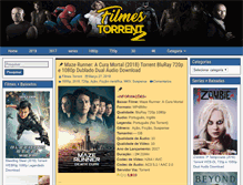 Tablet Screenshot of filmestorrent2.com